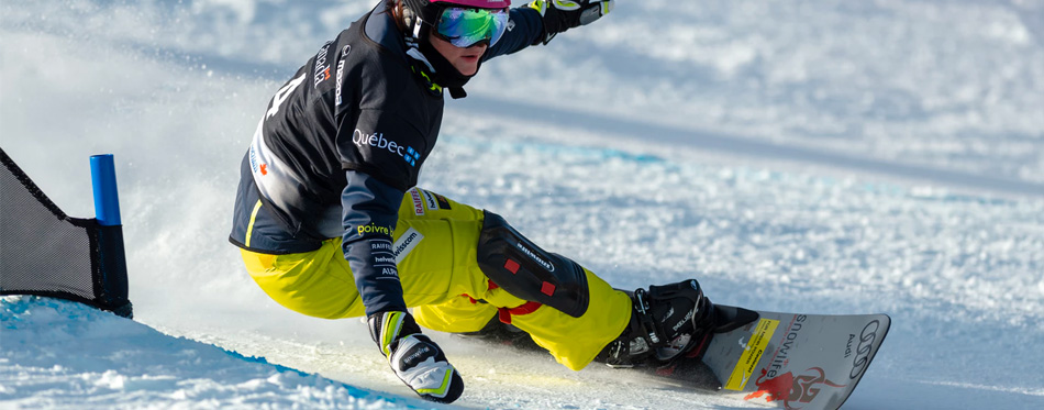 man riding a snowboard