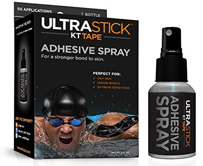 KT Tape Kinesiology UltraStick Adhesive Waterproof Spray