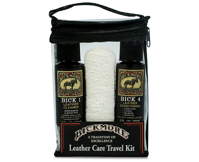 bickmore leather shoe boot travel care kit