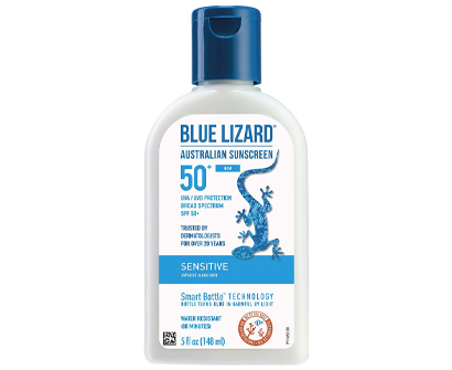 blue lizard sensitive mineral sunscreen
