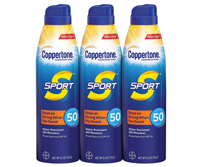 coppertone sport continuous sunscreen