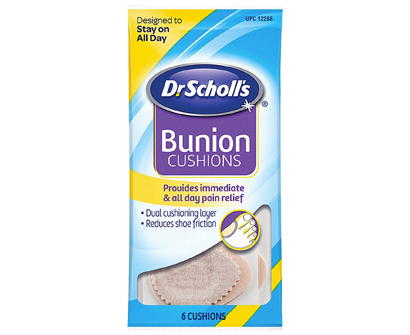 dr. scholl's bunion cushions with comfortplus