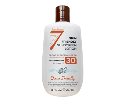 ewg best rated non-mineral sunscreen with spf 30 by seven minerals