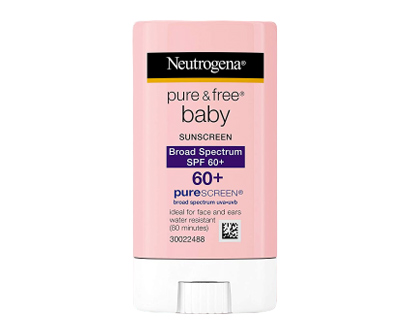 neutrogena pure & free baby mineral sunscreen