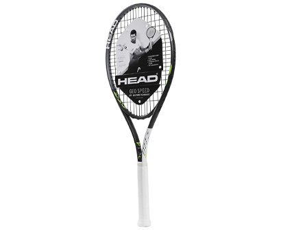 head geo speed pre-strung recreational tennis racket