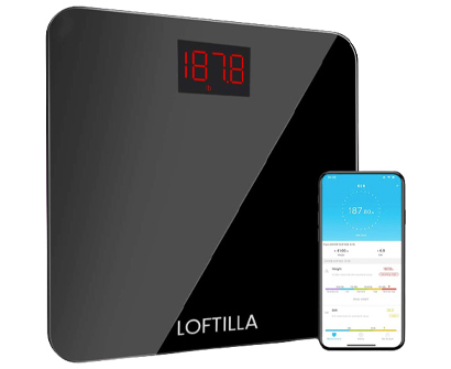 metro-scales loftilla smart bathroom scale