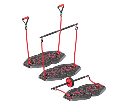fusion motion portable gym with 8 accessories