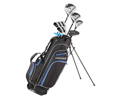 precise m3 men's complete golf clubs package set
