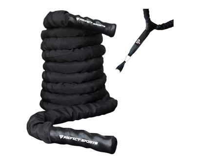 pro battle ropes with anchor strap kit