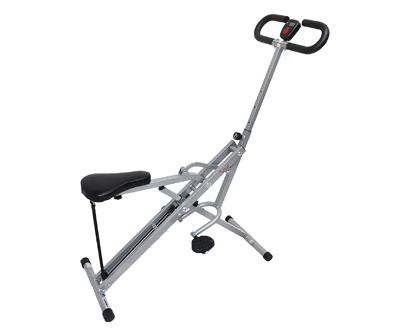 sunny health & fitness squat assist row-n-ride trainer
