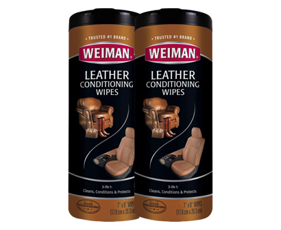 weiman leather wipes