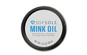 sof sole mink oil for conditioning and waterproofing leather