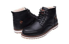 globalwin mens classic winter water resistant chukka boots