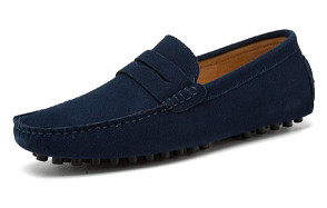 go tour men’s penny loafers moccasin driving shoes